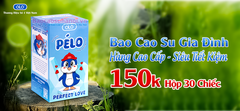 Bao Cao Su OLO PÉLO Hương Bạc Hà Size Nhỏ 49mm Hộp 30 Chiếc Cao Cấp