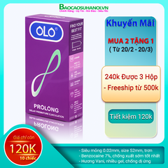 BAO CAO SU OLO PROLONG TRƠN, CHỐNG XUẤT TINH SỚM