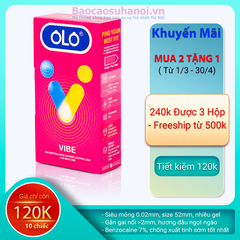 BAO CAO SU OLO VIBE GÂN GAI LỚN CHỐNG XUẤT TINH SỚM