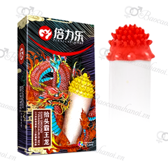 Bao Cao Su Pleasure More Gân Gai Khủng Phủ Kín Đầu Bao Hộp 2 Chiếc