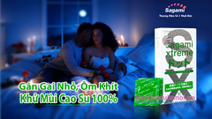 Bao Cao Su Sagami Type E White Box Gân Gai Nhỏ