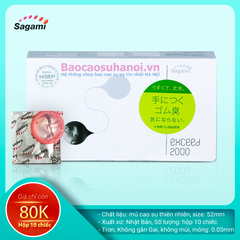 Bao Cao Su Sagami Exceed 2000 siêu mỏng