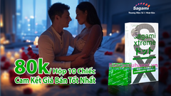 Bao Cao Su Sagami Type E White Box Gân Gai Nhỏ