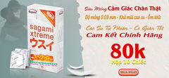 Bao Cao Su Sagami Xtreme Super Thin Siêu Mỏng