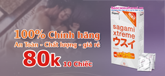 Bao Cao Su Sagami Xtreme Super Thin Siêu Mỏng