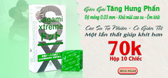 Bao Cao Su Sagami Type E White Box Gân Gai Nhỏ