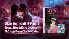Bao Cao Su Zero O2 Siêu Mỏng Nhật Bản