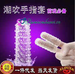Bao Cao Su Đôn Dên 2 Ngón Tay Siêu Kích Thích