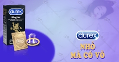 Bao Cao Su Durex Kingtex Size Nhỏ