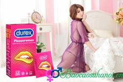 Bao Cao Su Durex Pleasuremax gân gai size 56mm