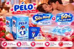 Bao Cao Su OLO PéLo Hương Dâu Size 52mm Hộp 30 Chiếc Cho Gia Đình