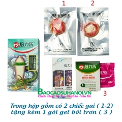 Bao Cao Su Rồng Xanh Pleasure More Gân Gai Khủng Quanh Đầu Hộp 2 Chiếc