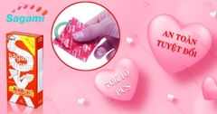 Bao Cao Su Sagami Xtreme Feel Long gân gai