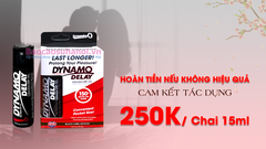 Thuốc Xịt Dynamo Delay Black 15Ml Màu Đen Chính Hãng Mỹ