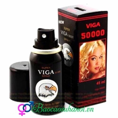 Thuốc Xịt Super Viga Spray 50000 Chống Xuất Tinh Sớm