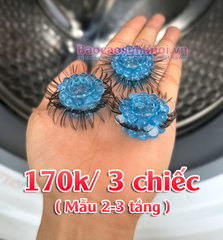 Vòng Lông Ngựa Silicon Màu Xanh 2 Tầng Cho Nam