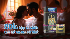 Bao Cao Su Innova Màu Đen Long Shock Hộp 12 Chiếc Chính Hãng