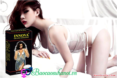 Bao Cao Su Innova Màu Đen Long Shock Hộp 12 Chiếc Chính Hãng