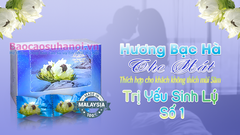 Kẹo Thảo Dược Hoa Sen Tuyết Bạc Hà Mint Snow Lotus Herbs Candy Cho Nam