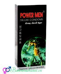 Bao Cao Su Power Men Cá Ngựa Long Shock Type