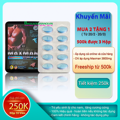 Thuốc Uống Cường Dương Maxman Chính Hãng