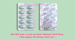 Thuốc Uống Cường Dương Maxman Chính Hãng