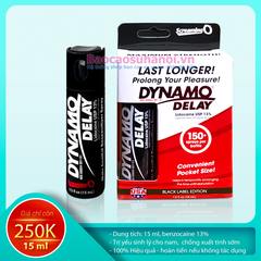 Thuốc Xịt Dynamo Delay Black 15Ml Màu Đen Chính Hãng Mỹ