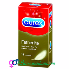 Bao Cao Su Durex Fetherlite Siêu Mỏng