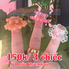 Bộ 3 Vòng Silicon Đeo Dương Vật Có Bi Cho Nam Siêu Mềm, Chống Tuột Mẫu Mới