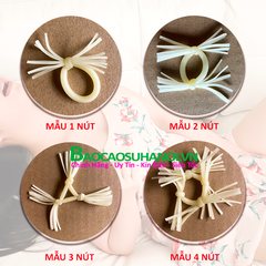 Vòng Đeo Râu Rồng Silicon Cổ Điển Không Có Bi Cho Nam