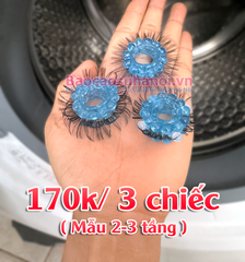 Vòng Lông Ngựa Silicon Màu Xanh 2 Tầng Cho Nam