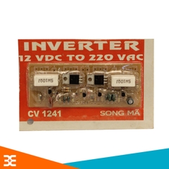 Mạch Tăng Áp Inverter 12VDC TO 220VAC CV1241 ( Đỏ )