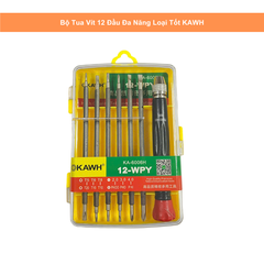 Bộ Tua Vít 12 Đầu Đa Năng Loại Tốt KAWH