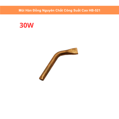 Mũi Hàn Đồng Nguyên Chất Công Suất Cao HB-521