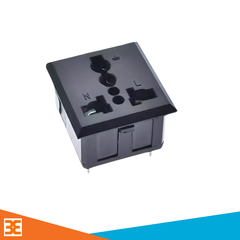 Hạt Ổ Cắm Nguồn, Ổ Cắm Âm Tường AC 13A 250V DB-14 | Linh kiện 3M