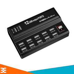 Bộ Sạc USB 12 Cổng 12A 1.5m SVIBA