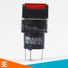 Nút nhấn giữ vuông LA16-11DZ 220VAC có đèn báo hiệu