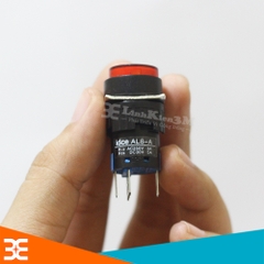 Nút nhấn giữ AL6-A/LA16Y-11DZ 220VAC có đèn báo