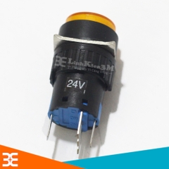 Nút nhấn giữ AL6-A/LA16Y-11DZ 24VDC có đèn báo