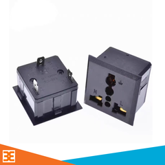 Hạt Ổ Cắm Nguồn, Ổ Cắm Âm Tường AC 13A 250V DB-14 | Linh kiện 3M