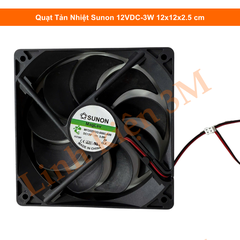 Quạt Tản Nhiệt Sunon 12VDC-3W 12x12x2.5 cm