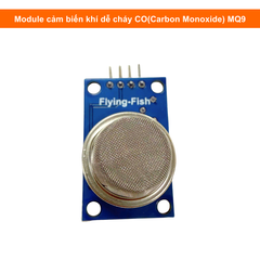 Module cảm biến khí dễ cháy CO(Carbon Monoxide) MQ9
