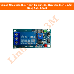 Combo Mạch Điện Điều Khiển Sử Dụng Mô Đun Cảm Biến Độ Ẩm - Công Nghệ Lớp 8