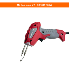 Mỏ hàn thiếc, mỏ hàn xung MT-SG180P 180W tặng kèm mỡ hàn và đầu mỏ hàn