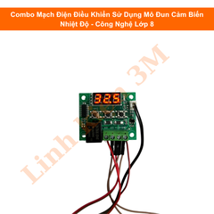 Combo Mạch Điện Điều Khiển Sử Dụng Mô Đun Cảm Biến Nhiệt Độ - Công Nghệ Lớp 8