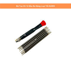Bộ Tua Vít 12 Đầu Đa Năng Loại Tốt KAWH
