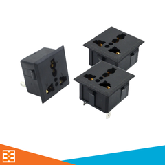 Hạt Ổ Cắm Nguồn, Ổ Cắm Âm Tường AC 13A 250V DB-14 | Linh kiện 3M