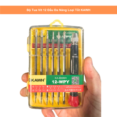 Bộ Tua Vít 12 Đầu Đa Năng Loại Tốt KAWH