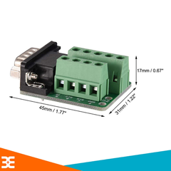 Đầu nối RS232 9 chân - Đầu Đực