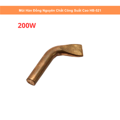 Mũi Hàn Đồng Nguyên Chất Công Suất Cao HB-521
